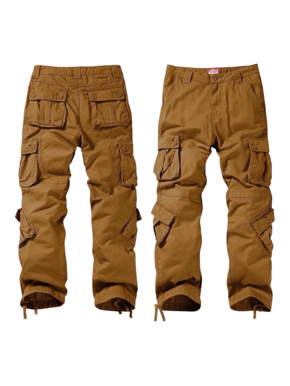 Matchstick Wild Cargo Utility Pants Men’s Size 38 Mustard Heavy Cotton Twill